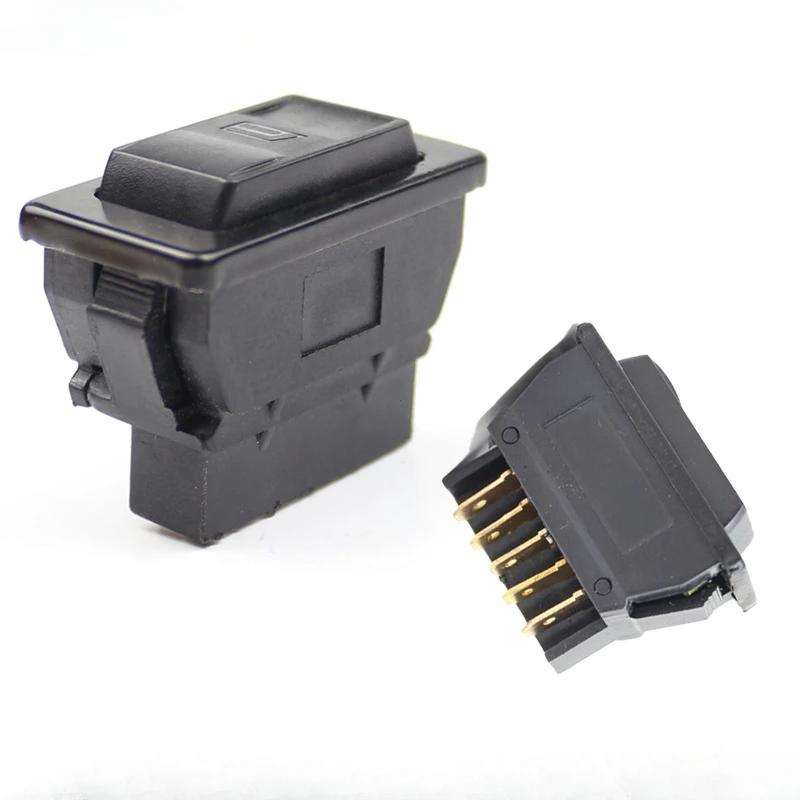 Universal Auto Car Power Window Switch Lifting Switch 5 Pin DC 12V 20A Blue/Red/Green Light Color