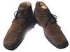 DAKS Wildleder Chukka Boots 27.0EEE Dunkelbraun Vintage(GEBRAUCHT)