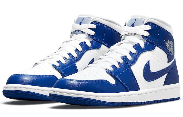 Air Jordan 1 Mid 'Kentucky Blue' Women's BQ6472-104
