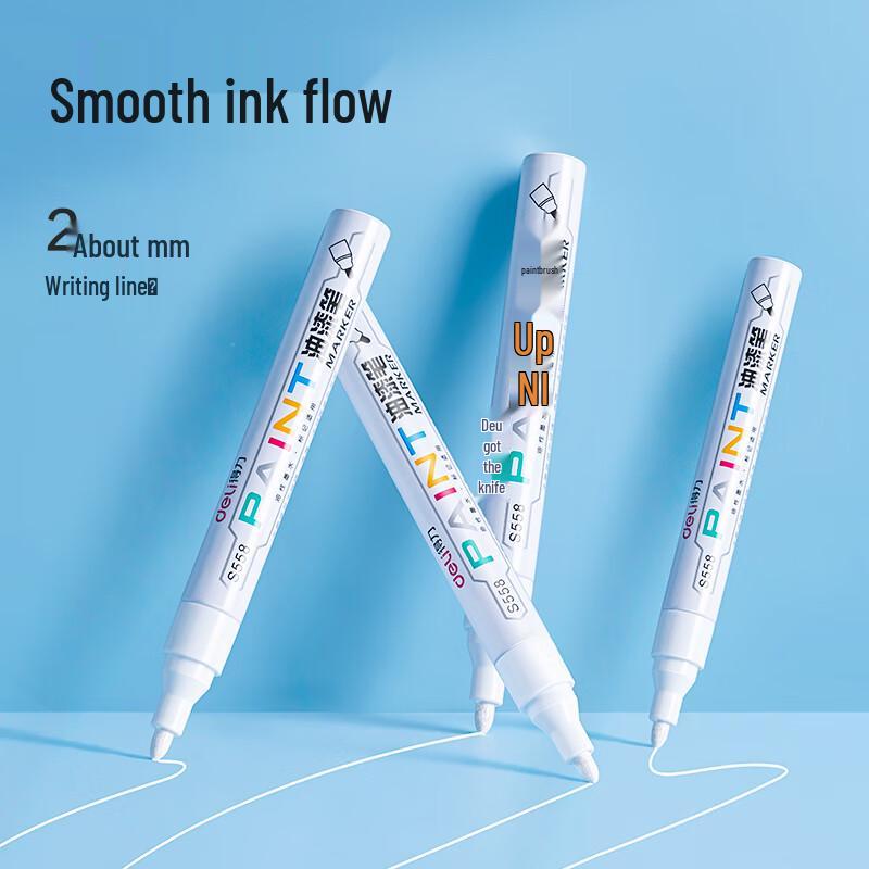 Deli 2.0mm Waterproof Paint Marker Pen