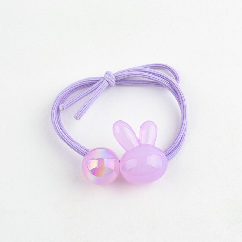 Women's Bunny-Shaped Holographic Bead 20-Piece Hair Band