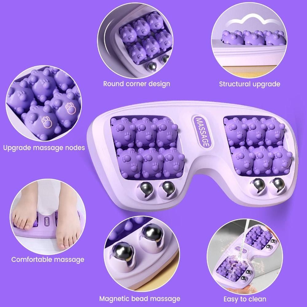 Raised Foot Massager Acupressure Foot Roller Massager New Foot Acupressure Massager  Office Home