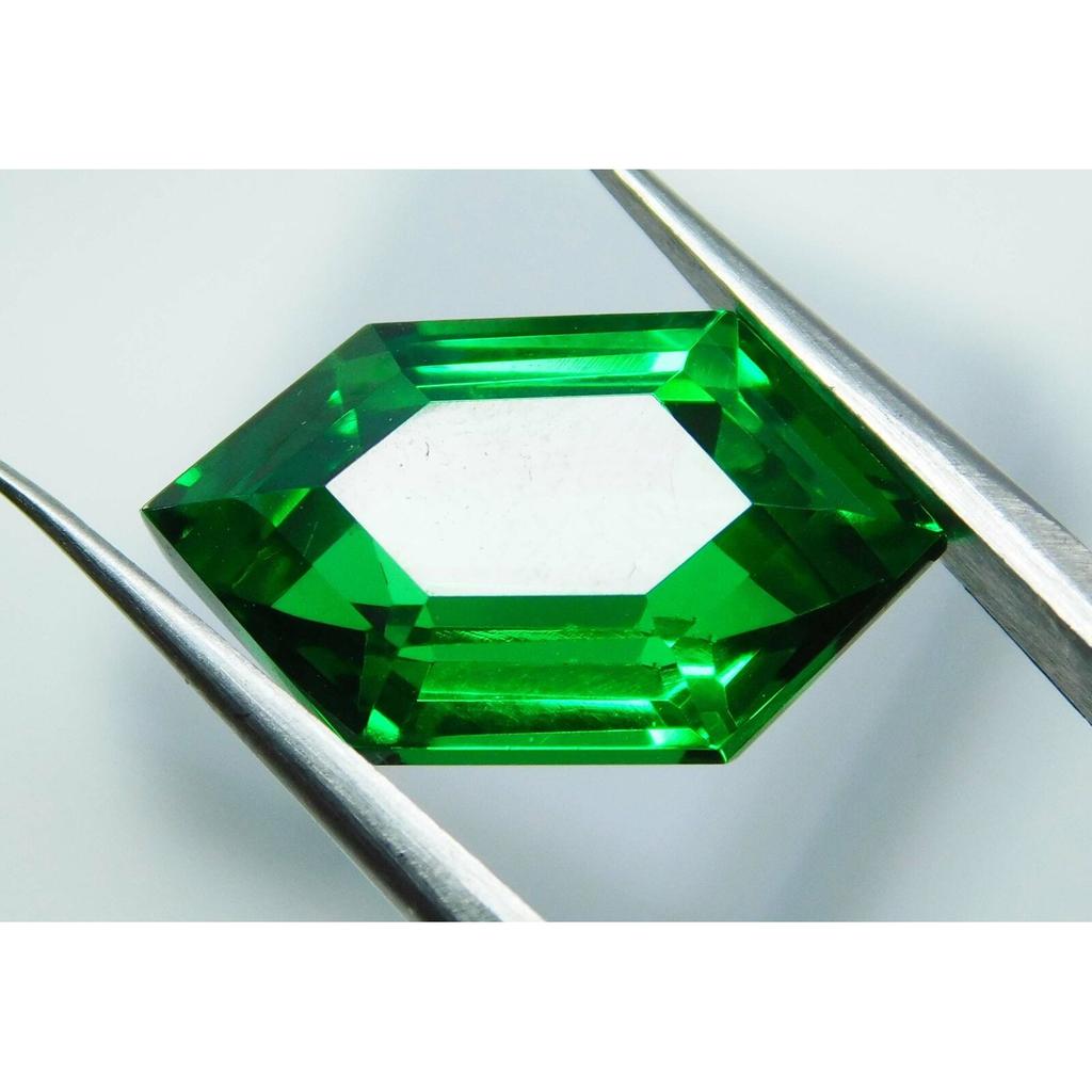 Natural Tsavorite Garnet Fancy Cut Green 9 Ct Loose Gemstone
