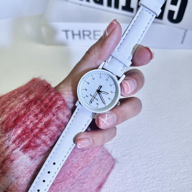 Cold Wind Watch Girls Student Trend Retro Simple Mori School Season Children'S Girls Small Dial