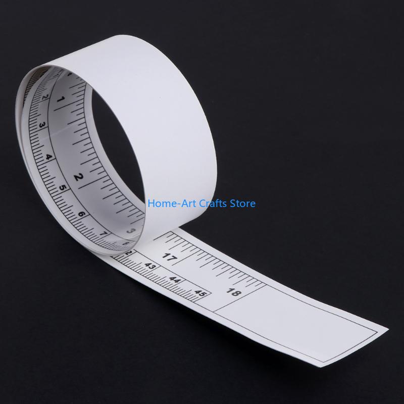 Y3NA Small Pasty Tape Measure with Clear Scale Self-Adhesive Tape Measure Workbenches