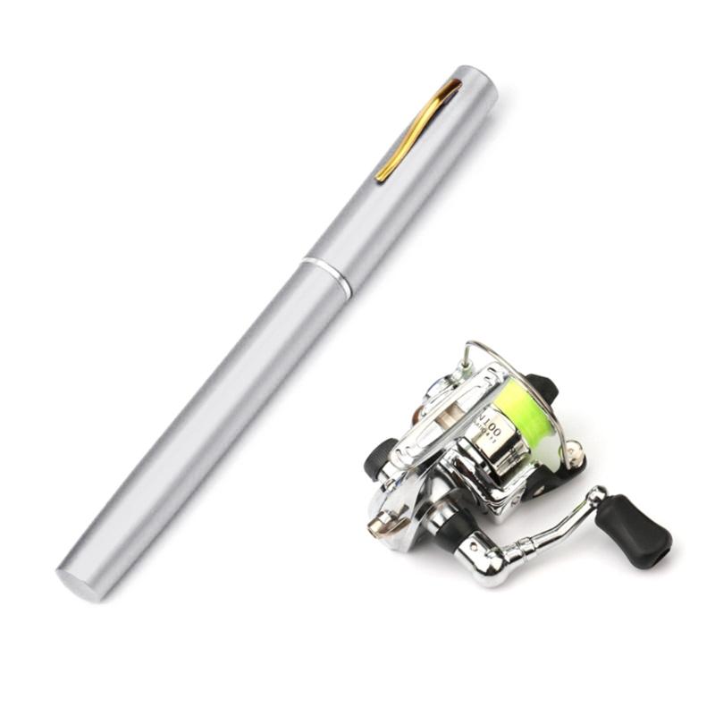 Pen Fishing Rod for Sea Fishing Outdoor Fishing Portable Mini Pocket Fishing Rod