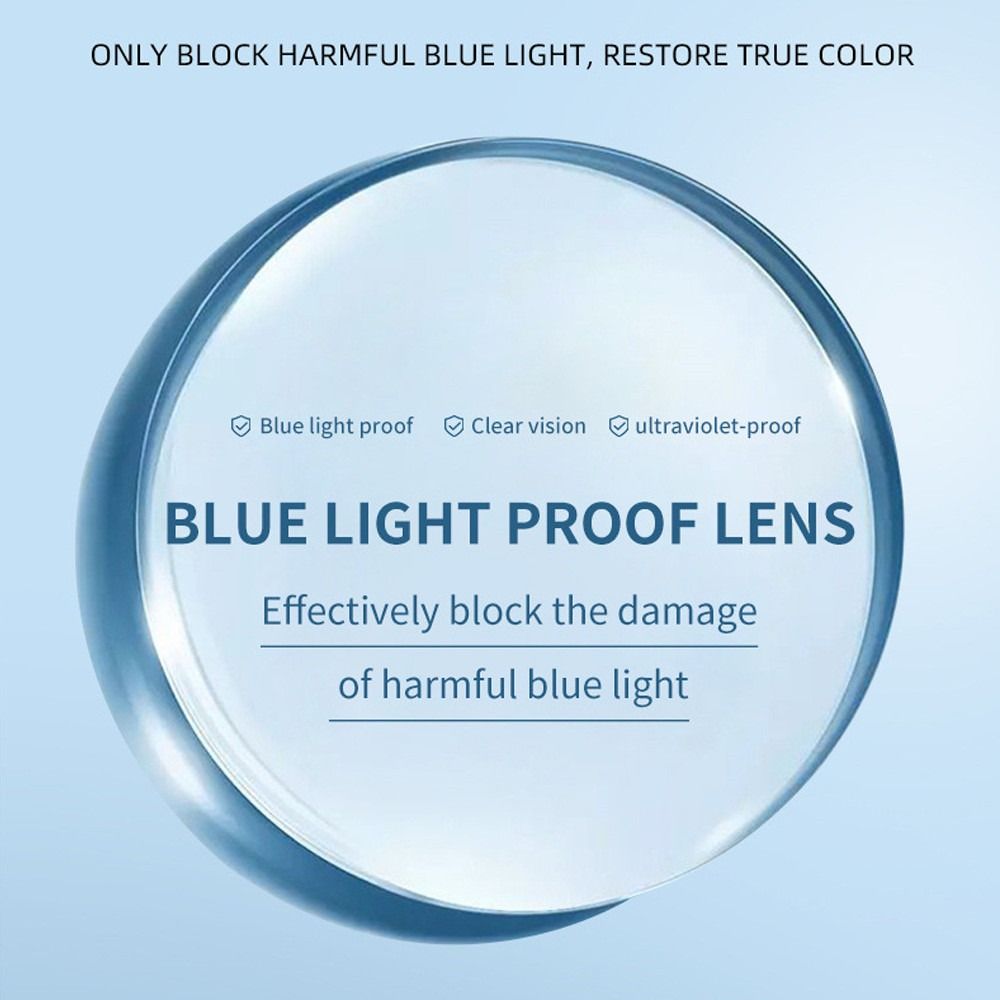Vision Care Blue Light Blocking Glasses TR90 Spectacles Eyewears Fashion Computer Goggles