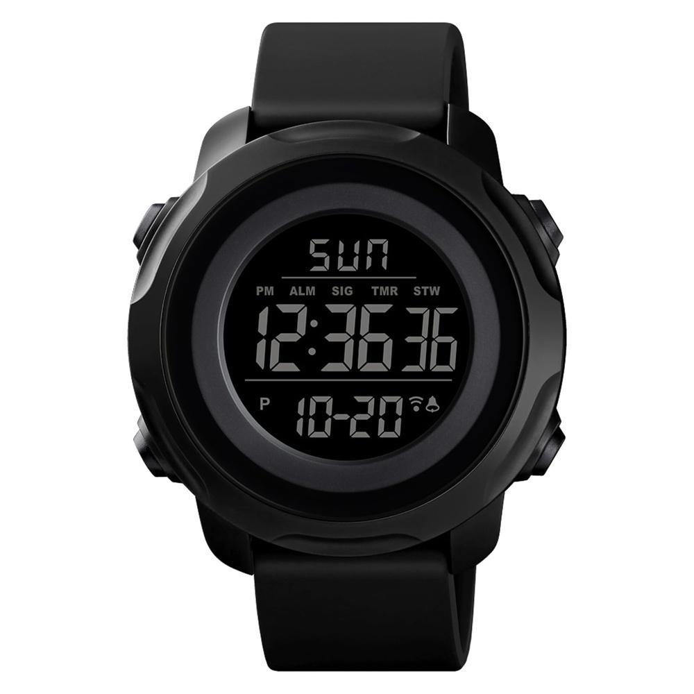 

Digital Watch, Waterproof, Men s Sports, Arm Multi-Function, Stopwatch, Alarm, Outdoor, LED Sports Large Text, Easy to Read, Japanese Instruction