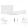 Wall Mounted Organizers Set Heavy Duty Anti Deformation Shelves Easy Installation Security Device Storage Rack