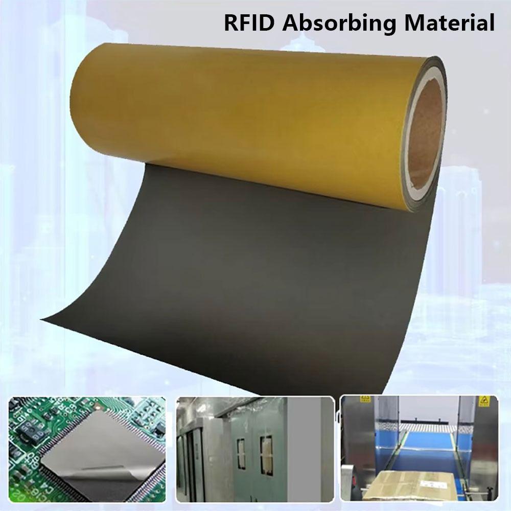 1Roll 3 Sizes Microwave Shielding Absorbing Material Low High Frequency Anti-Met Ferrite Sheet