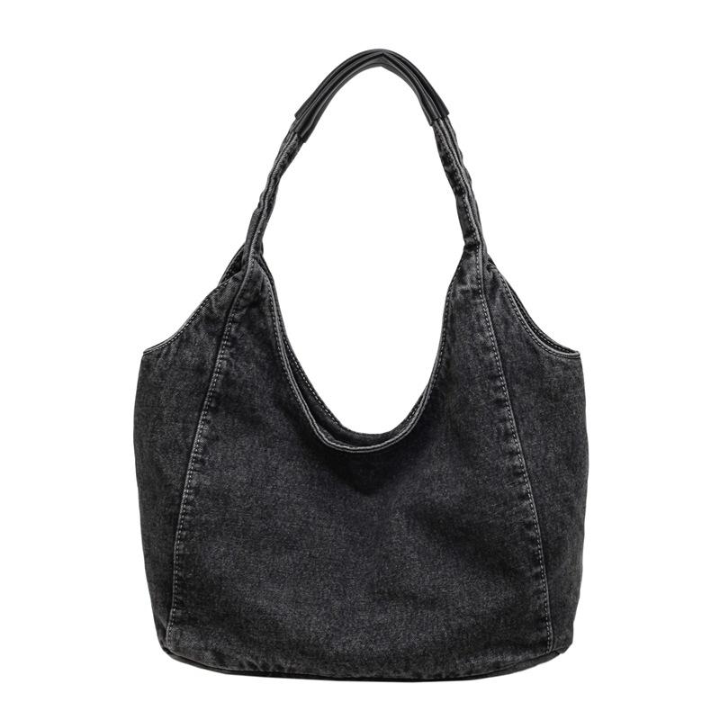 Large-capacity Tote Bag, Fashionable Hand-held Vegetable Basket Bag, Shoulder Bag with A Wide Strap, Bucket Bag