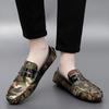 Dámské Pohodlné Baleríny Ležérní Nazouváky Pánské Mokasíny Loafers Řidičské Boty Unisex Větší Velikost Kamufláž Zlaté Stříbrné Boty