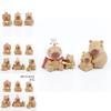 Adorable Capybara Toy Model Blind Box Collectible Pvc Figures For Cute Decor