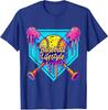 Baseball Livsstilskläder Baseball Drip Glassglass Vuxen Unisex T-shirt