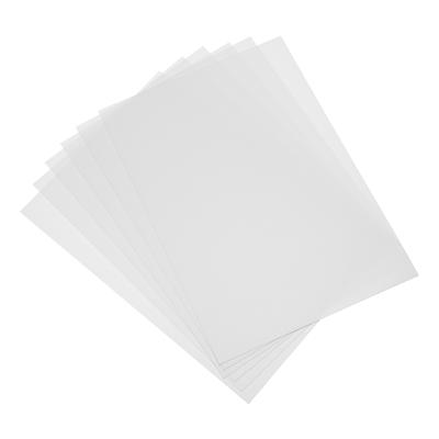10/20Pcs 20 Mil Clear PVC Binding Covers Front View Protector Un-Punched A4 Letter Size for Presentation Report Paper Document