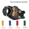 Bicycle Handlebar Shock Absorber Suspension Stem for Bicycle Shock Absorbing Bike Handlebar Stem for Road Gravel Hybrid 7 Degree 90mm Shock Absorber