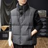 Men's 2025 American Style High Loft Down Vest - Thickened and Fluffy for Winter Warmth