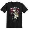 The Rock Wrestling T-skjorte Svart WWE Jeff Hardy Wrestling T-skjorte Randy Orton Ray Mysterio Wrestling T-skjorte WWE Oversize Casual Topp