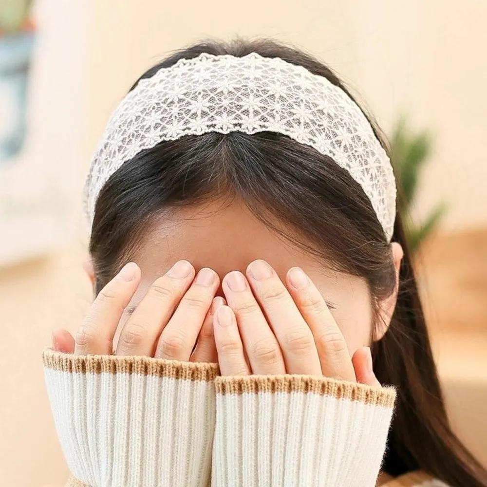 Oriental lace hairband frill headband