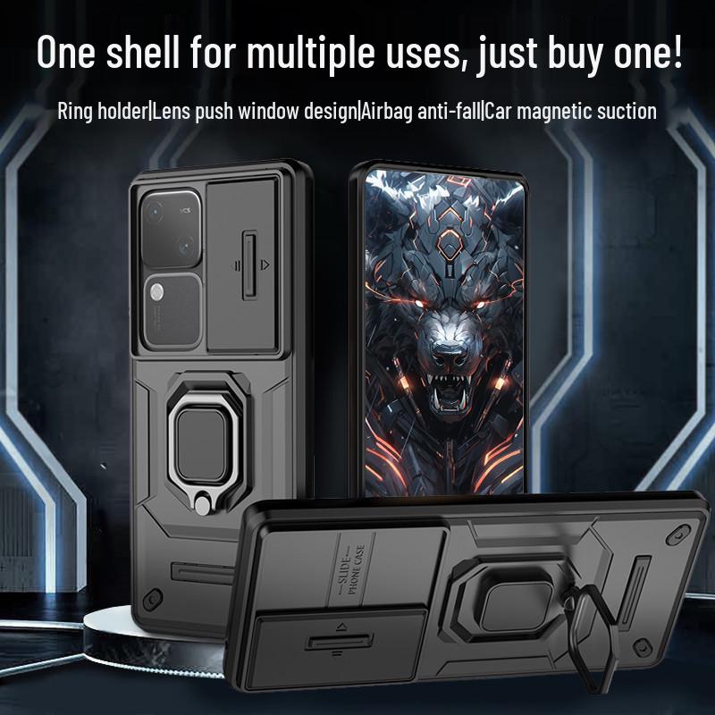 Vivo V60 Battle Bear Magnetic Protective Phone Case