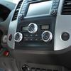 Silver Alloy Center AC Volume Knob Ring Trim For Nissan Frontier D40 2009-20