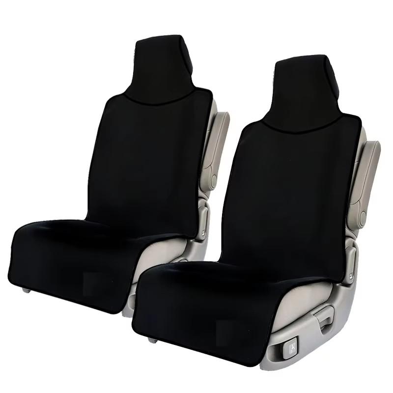 2pcs Car Seat Covers Sports Towel Seat Cushion Beach Mat Universal Fit Protector Covers Universal Size Washable for Front Seat