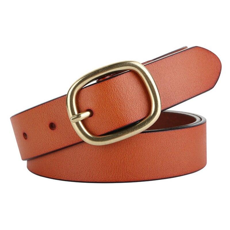 Zency Zachte Echte Lederen Tailleband Hoge Kwaliteit Luxe Modeband Voor Vrouwen Nieuwe Klassieke Vintage Dames Tailleband 115CM