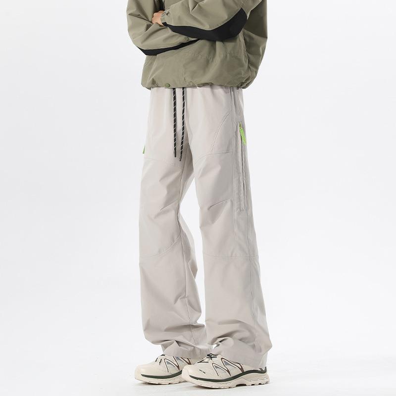 Mens Womens Windproof Waterproof Side Zipper Tactical Cargo Outdoor Hiking Pants