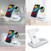 New Foldable Four-in-one Wireless Charger For Apple Watch Earphones And Phone Fast Charging 25w Power Output