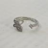 Elegant Butterfly Rhinestone Open Ring