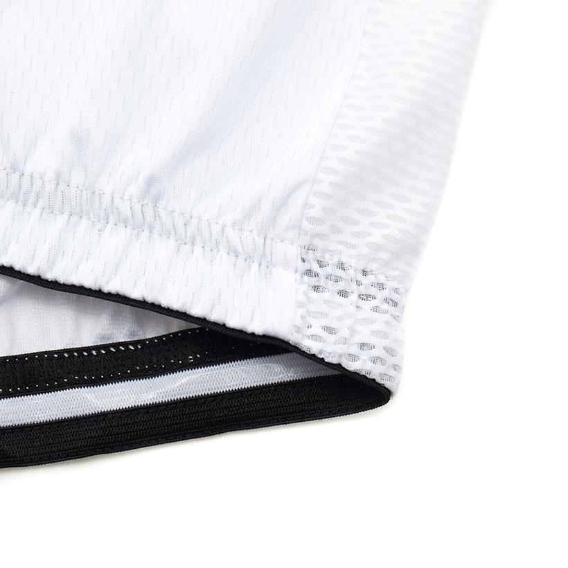 Nueva Ropa Blanca de Ciclismo Jersey de Ciclismo EAU Mangas Largas Verano Maillot de Bicicleta Ropa Ciclismo Transpirable Camiseta de Bicicleta 3 Bolsillos