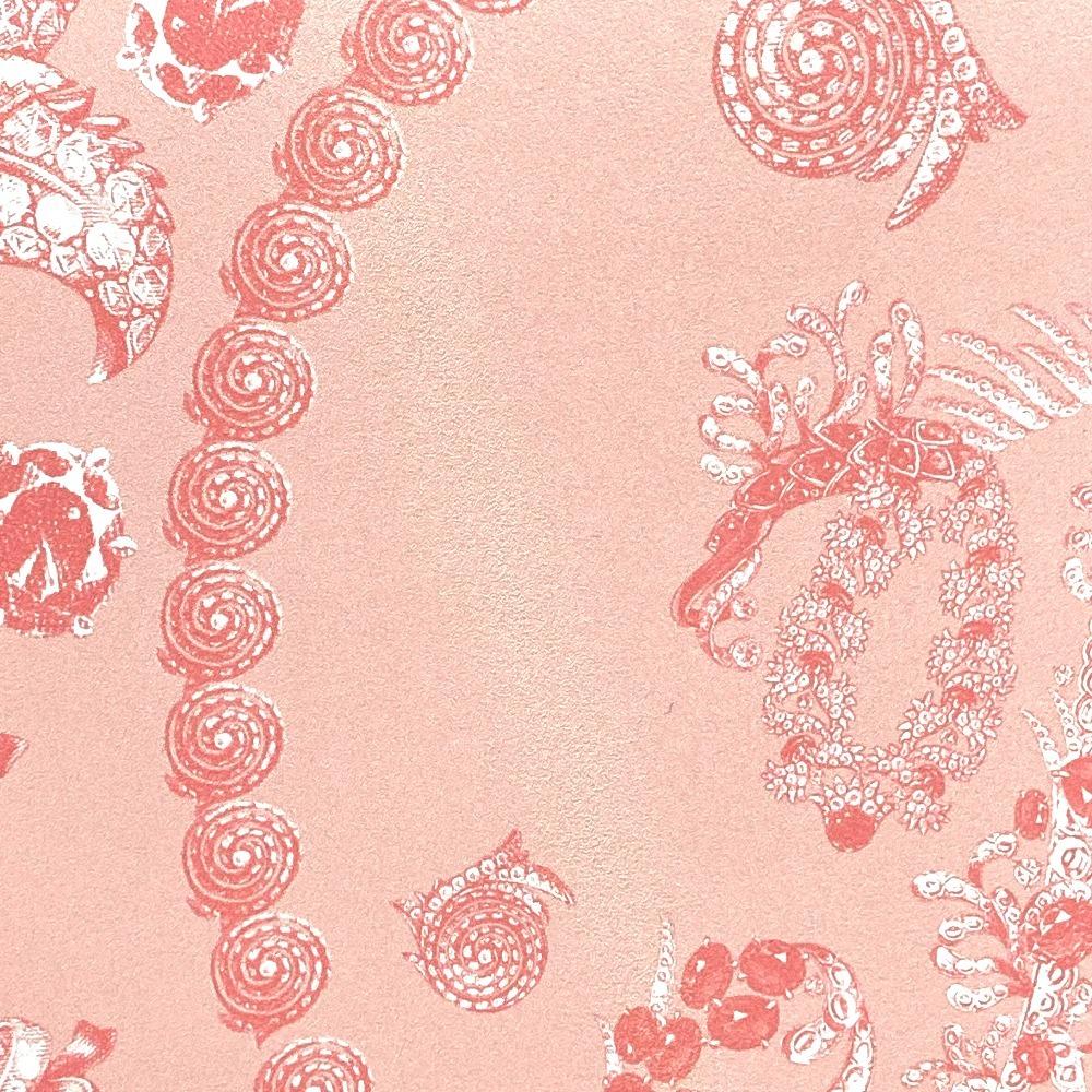 TIFFANY&Co. Logo Bag Pouch Clutch Bag Leather pink/TIFFANY & Co. Blue