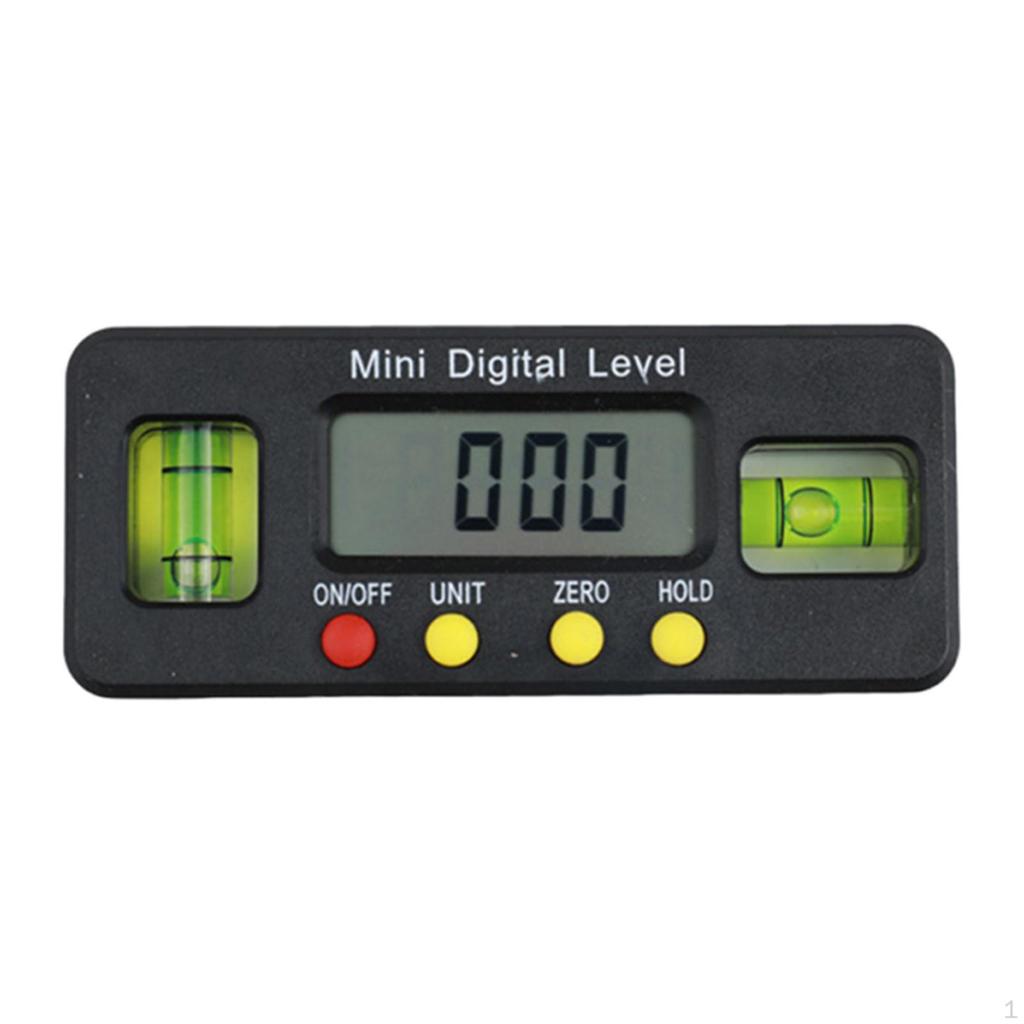 4×90 Degree Digital Inclinometer with Display, Precision Gauge, Angle for Woodworking And DIY