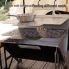 Portable Folding Stainless Steel BBQ Grill