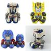 Cuddly Transformers Bumblebee Plush Toy Super Soft Stuffed Robot Gift For Children