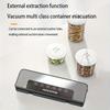 Household Automatic Vacuum Sealing Machine,kitchen Small Plastic Sealing and Preservation Machine, Food Vacuum Automatic Air Sealing Packaging Machine