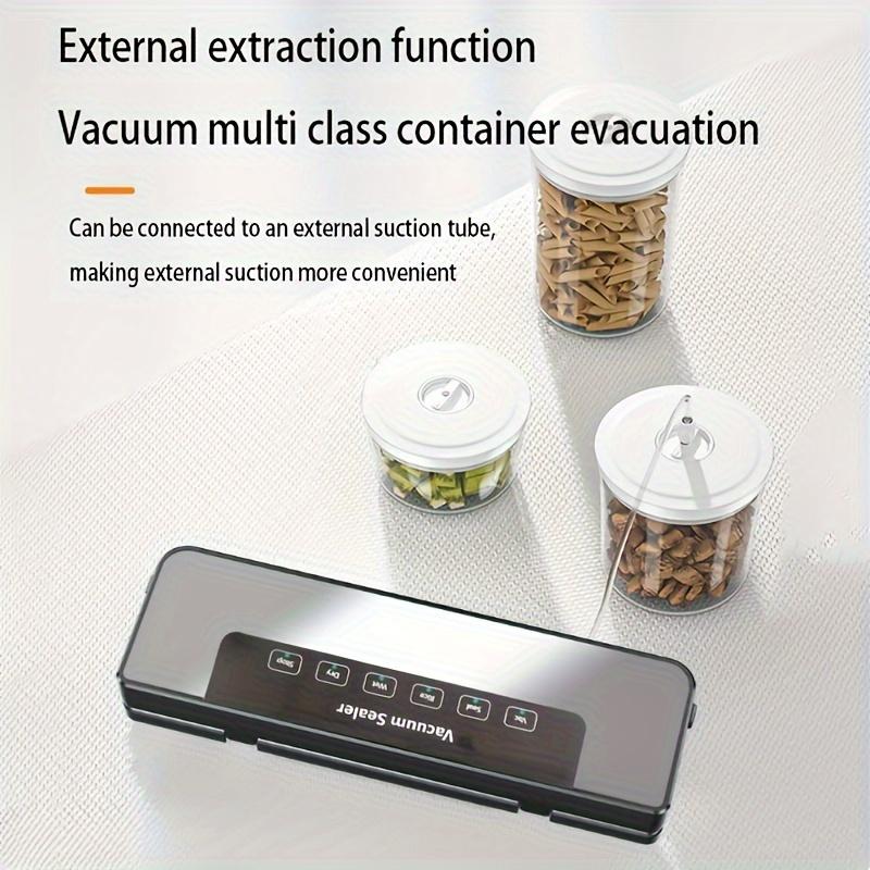 Household Automatic Vacuum Sealing Machine,kitchen Small Plastic Sealing and Preservation Machine, Food Vacuum Automatic Air Sealing Packaging Machine