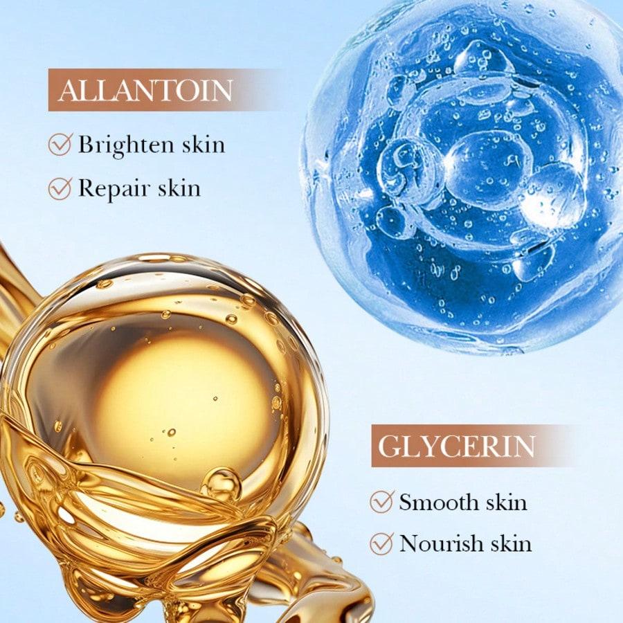 5pcs Coconut Oil Nourishing Moisturizing Mask, Daily Skin Care Mask,The Facial Mask Cloth Is Thin,So