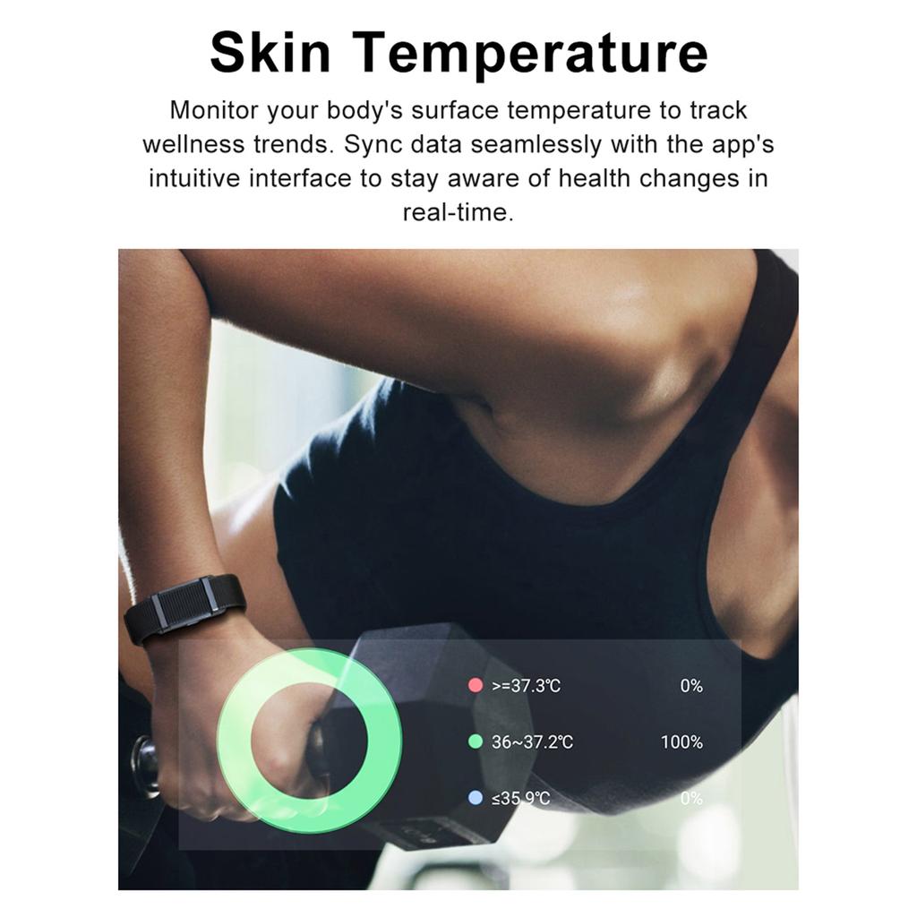 Wearable Activity Step Tracker Multiple Sports Modes Watch Smart Bracelet Continuous Sleep/ Heart Rate Monitor for Men & Women