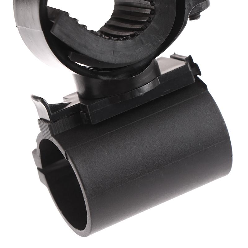 Lommelyktfesteholder 360 graders Led Lommebrakett Sykkellysfesteholder Sykkelsykkellommelyktholder for 2,6 cm