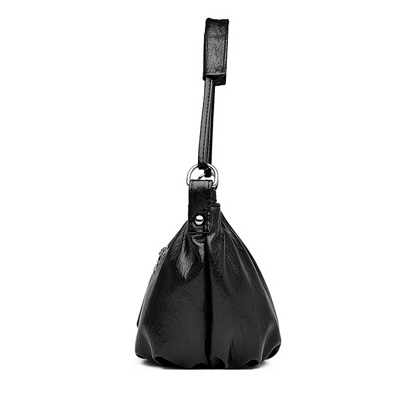 Women's Handbag Mother Bag Large Capacity Crossbody Shoulder Bag Soft Leather Mobile Phone Bag