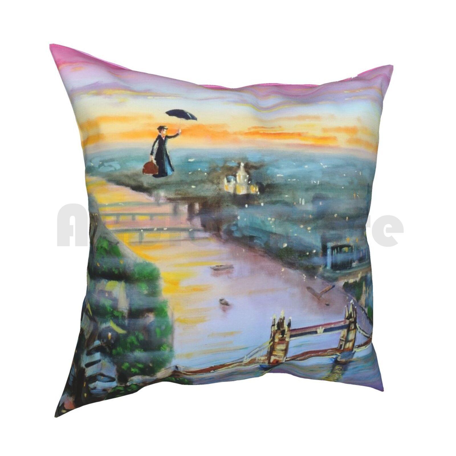 London Up To The Highest Height Pillow Case Printed Home Soft DIY Pillow Cover London Gordon Bruce London Skyline Original 30x30cm 12x12in