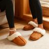 Women's Autumn and Winter Plush Slippers Soft Soled Indoor Slippers Couple Slippers