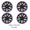 4PCS Hub Cap Car For Tesla Model 3 2017-2023 18 Inch Wheel Cap Replacement Automobile Wheel Hubcap Full Rim Cover Accessories