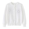 New Children's Clothing Matching Skirt Five-pointed Star Hot Diamond Girls Knitted Cardigan Jacket Children's Sweater