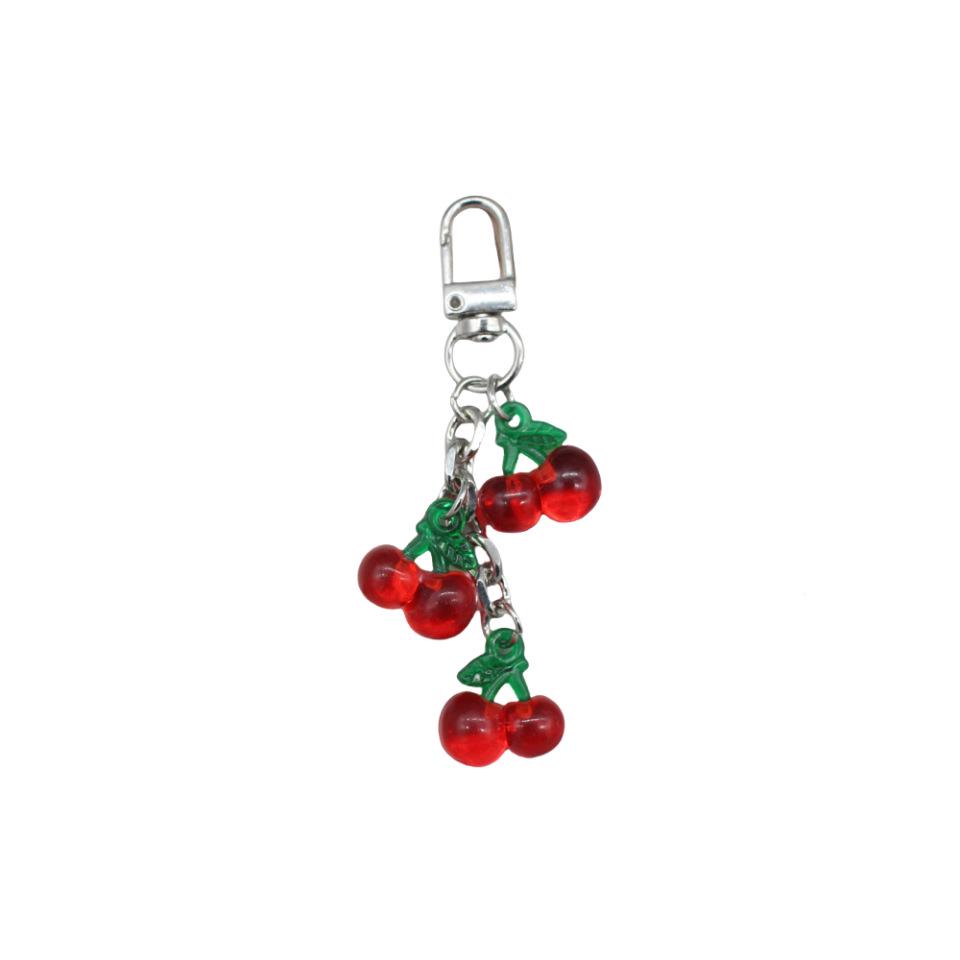 Portachiavi Ciliegia in Lega Creativo Ciondolo per Borsa Regalo