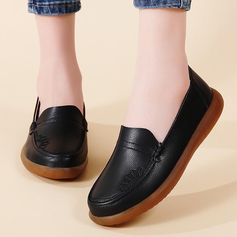 Jesień 2025 Damskie Wsuwane Modne Buty Antypoślizgowe dla Mam, Rozmiary 35-41