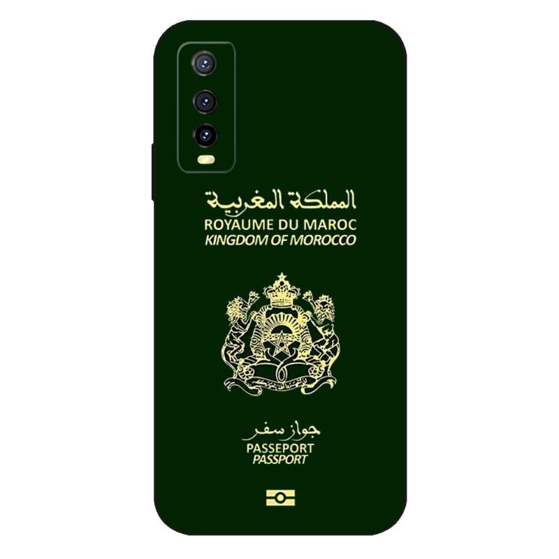 Morocco Flag Phone Case For VIVO Y31 IQOO U5 U5x 9 V21e V23 Y31s Y73 X60 X70 X80 Y33s Y21 Y76 Y15s T1 Pro Plus Cover