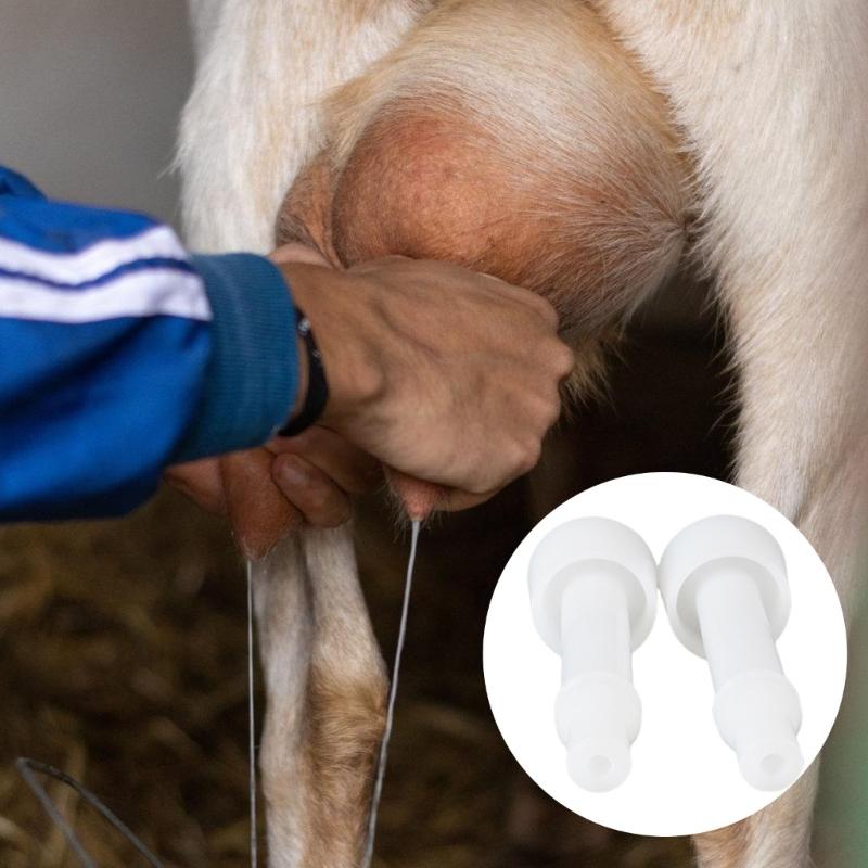 Bequeme Silikon-Zitzenbecher Milchfutter Schafmelk-Teil Ziegenmilch-Becher zur Verbesserung des Komforts