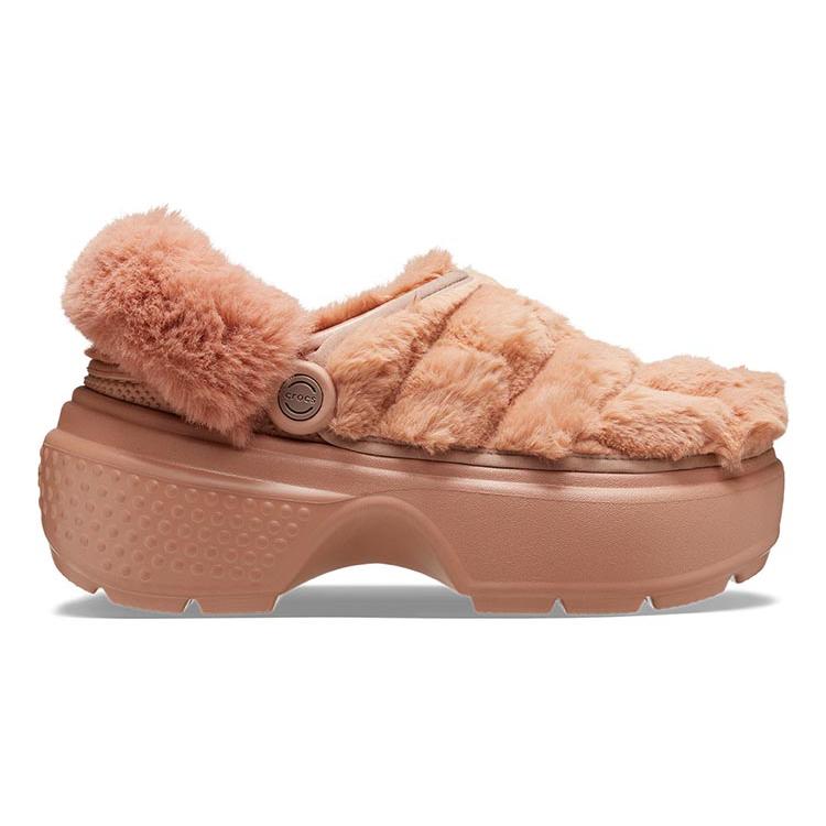 Crocs Stomp Quilted Clog 'Orange' Women's 208938-2CC